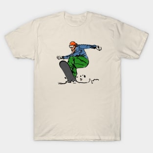 Snowboarding T-Shirt